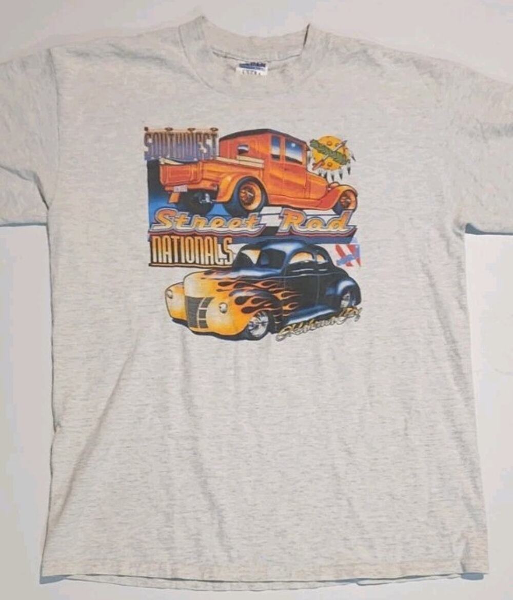 Vtg Hot Rod Shirt Southwest Nationals Tee Street Rod